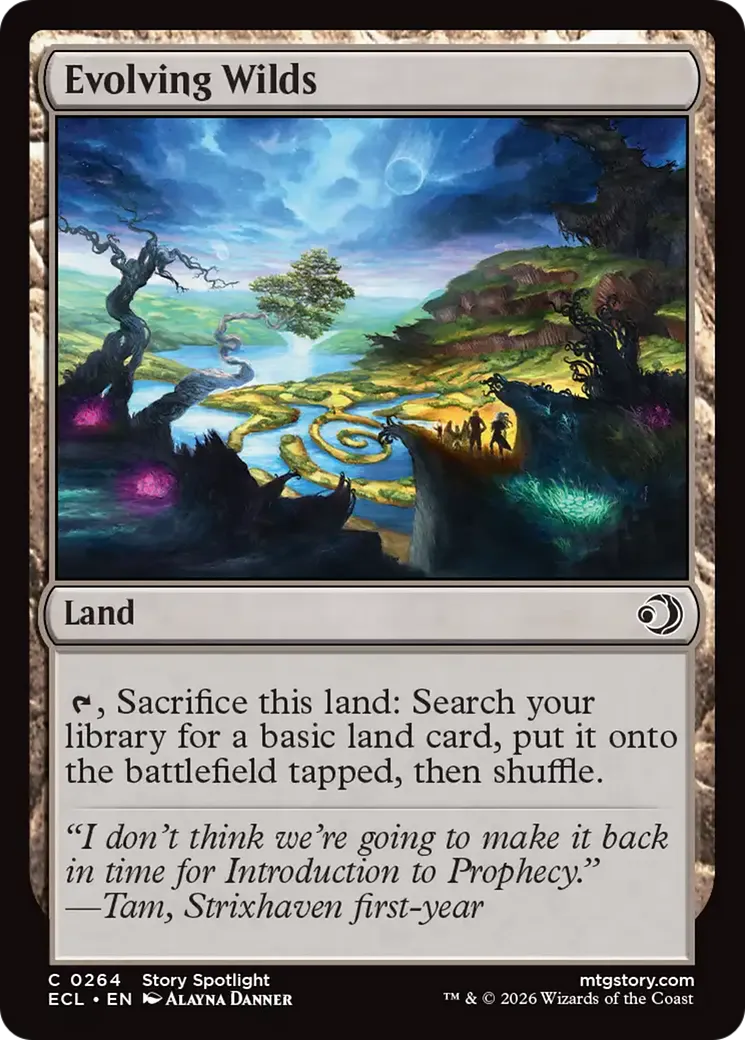 Evolving Wilds — Lorwyn Eclipsed — Magic: The Gathering