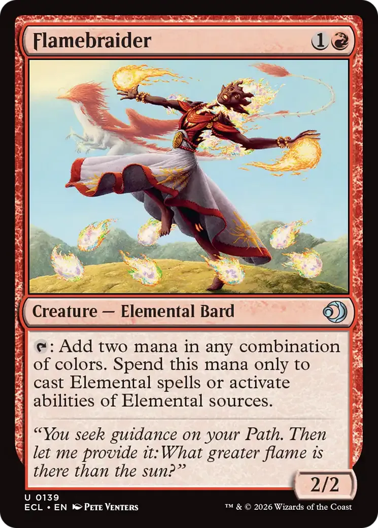 Flamebraider — Lorwyn Eclipsed — Magic: The Gathering