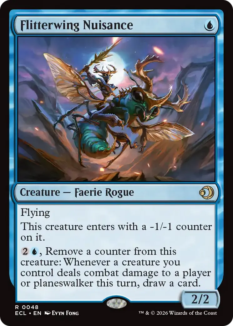 Flitterwing Nuisance — Lorwyn Eclipsed — Magic: The Gathering