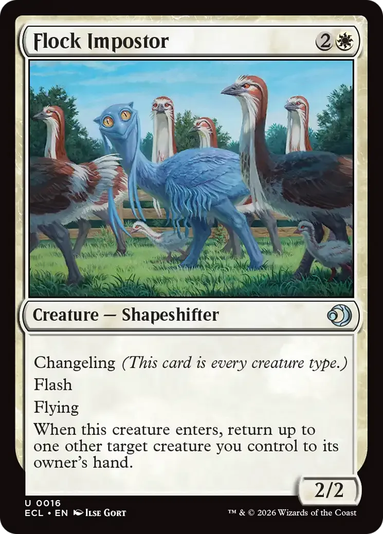 Imposteur de la harde — Lorwyn Eclipsed — Magic: The Gathering