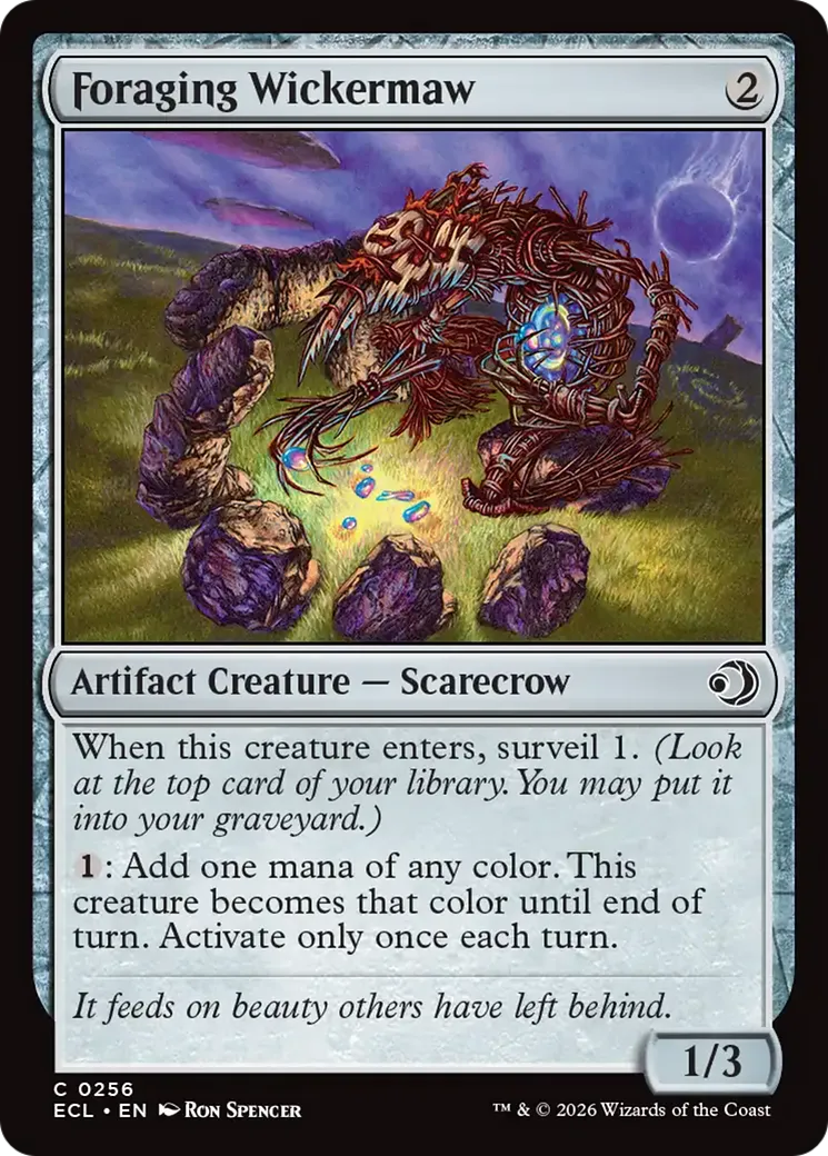 Gueule d'osier fureteur — Lorwyn Eclipsed — Magic: The Gathering