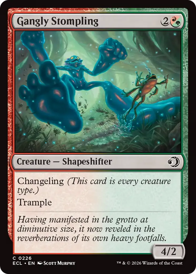 Piétinelin dégingandé — Lorwyn Eclipsed — Magic: The Gathering