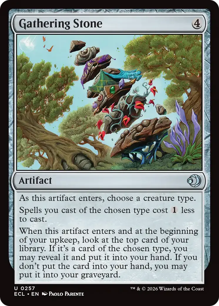 Gathering Stone — Lorwyn Eclipsed — Magic: The Gathering