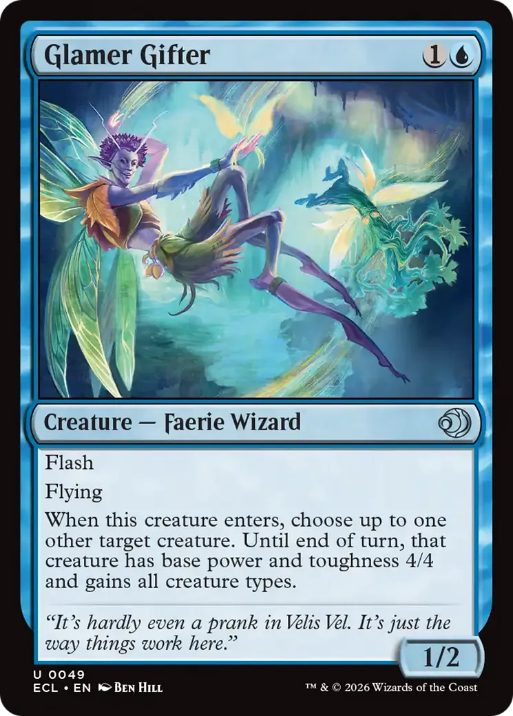 Glamer Gifter — Lorwyn Eclipsed — Magic: The Gathering