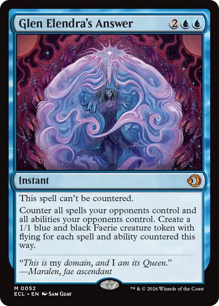 Glen Elendra's Answer from Lorwyn Eclipsed - Magic: The Gathering