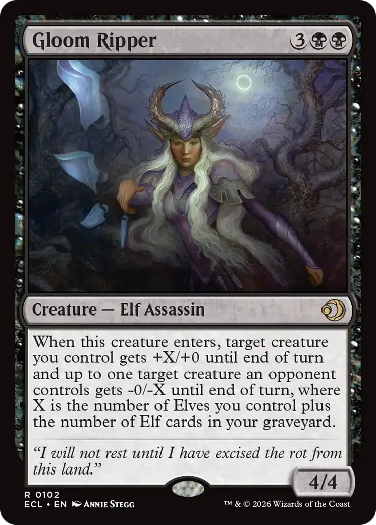 Éventreuse des ténèbres — Lorwyn Eclipsed — Magic: The Gathering