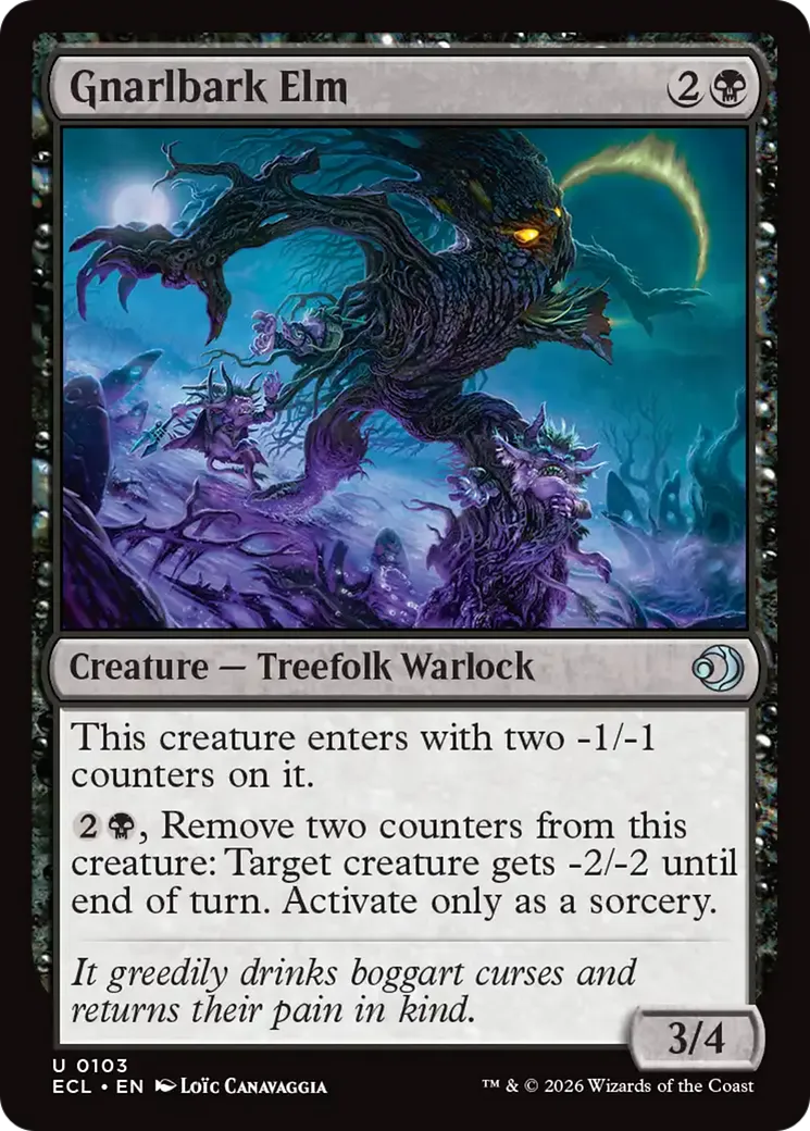 Orme nœudécorce — Lorwyn Eclipsed — Magic: The Gathering