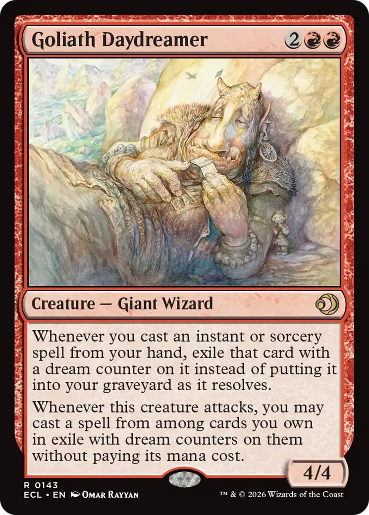 Rêvasseuse goliath — Lorwyn Eclipsed — Magic: The Gathering