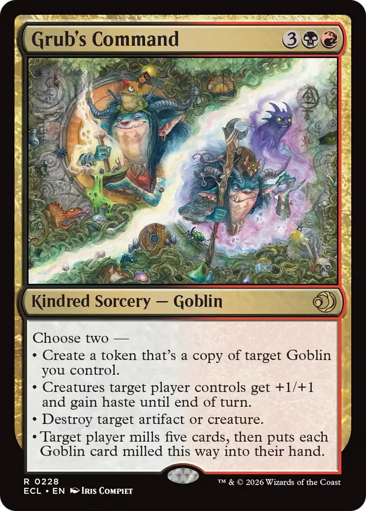 Grub's Command — Lorwyn Eclipsed — Magic: The Gathering