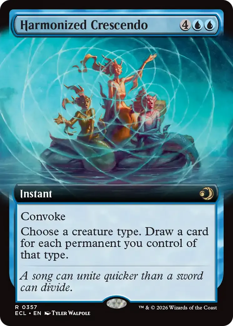 Crescendo harmonisé — Lorwyn Eclipsed — Magic: The Gathering