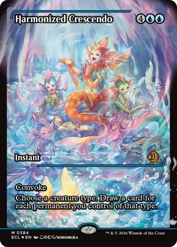 Harmonized Crescendo — Lorwyn Eclipsed — Magic: The Gathering