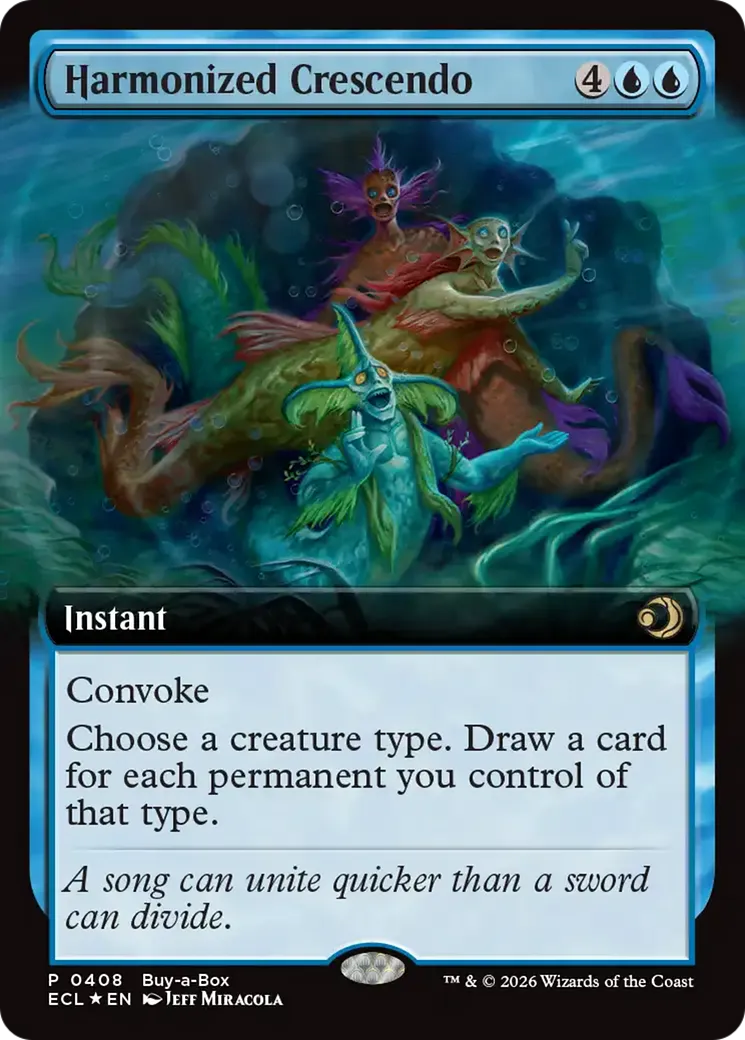 Crescendo harmonisé — Lorwyn Eclipsed — Magic: The Gathering