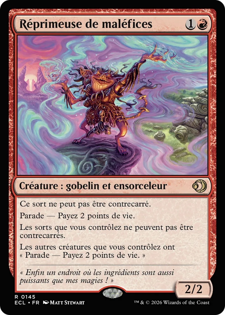 Réprimeuse de maléfices — Lorwyn Eclipsed — Magic: The Gathering