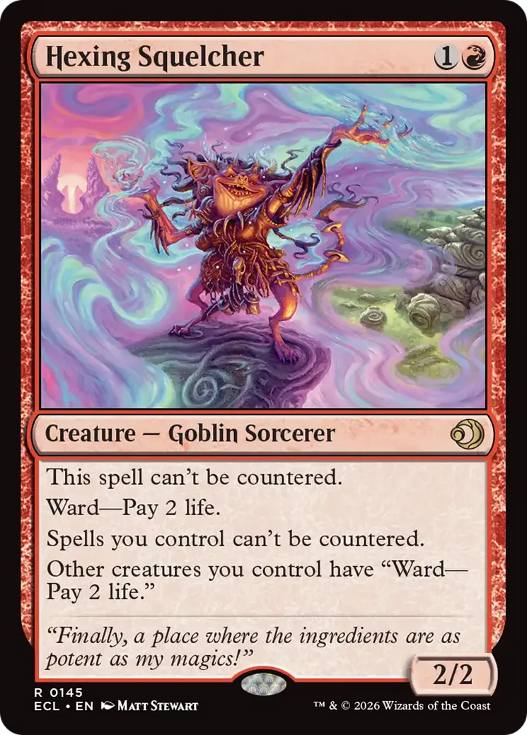 Hexing Squelcher — Lorwyn Eclipsed — Magic: The Gathering