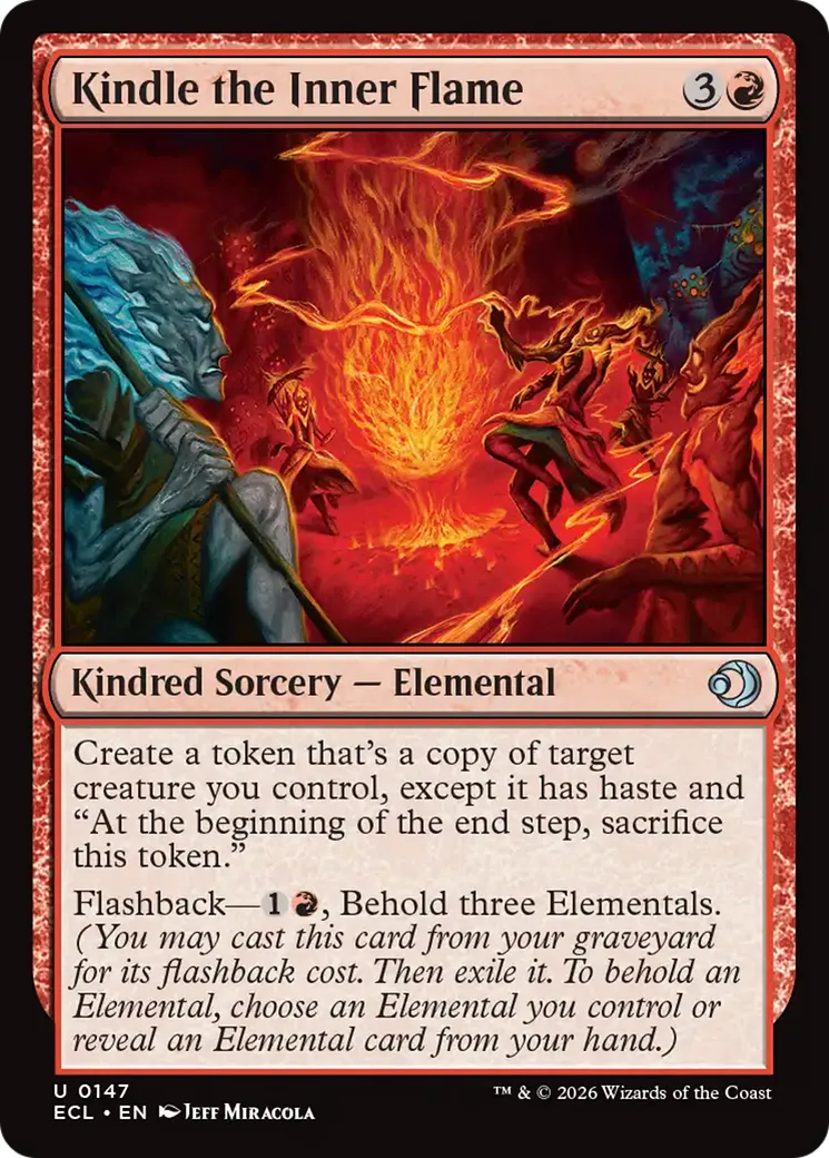 Kindle the Inner Flame — Lorwyn Eclipsed — Magic: The Gathering