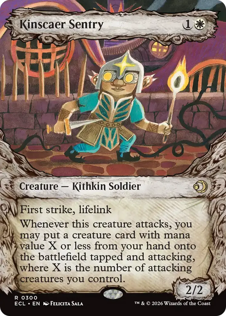 Sentinelle de Kinscaër — Lorwyn Eclipsed — Magic: The Gathering
