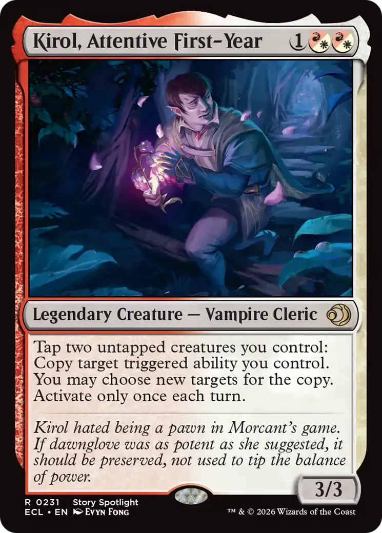 Kirol, première année impatient — Lorwyn Eclipsed — Magic: The Gathering