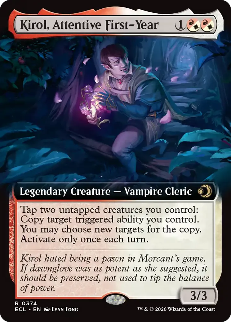 Kirol, première année impatient — Lorwyn Eclipsed — Magic: The Gathering
