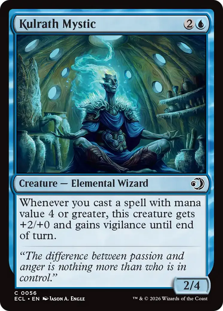 Kulrath Mystic — Lorwyn Eclipsed — Magic: The Gathering