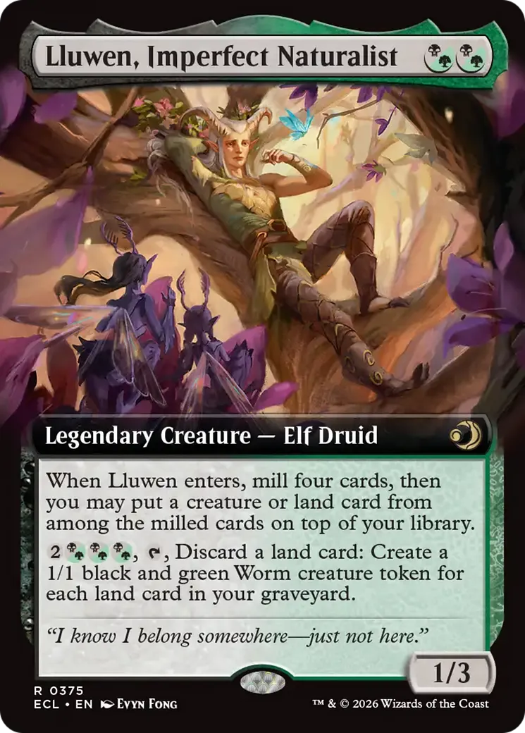Lluwen, Imperfect Naturalist — Lorwyn Eclipsed — Magic: The Gathering