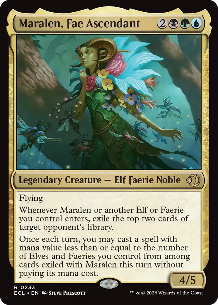 Maralen, Fae Ascendant — Lorwyn Eclipsed — Magic: The Gathering