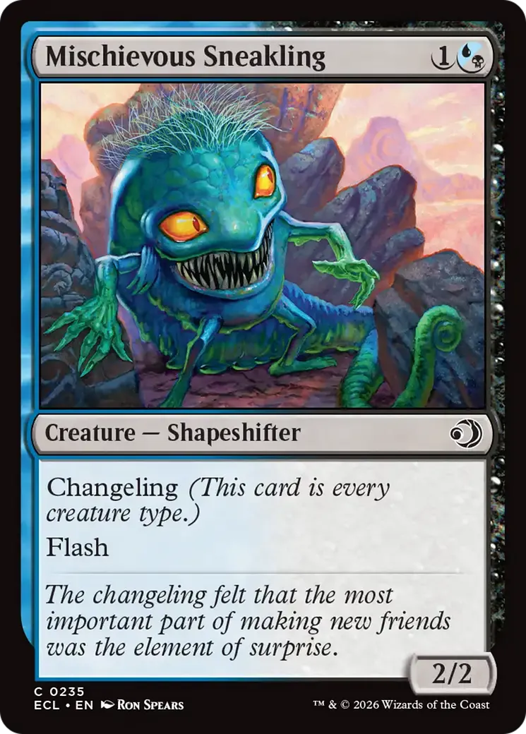 Faufilin malicieux — Lorwyn Eclipsed — Magic: The Gathering