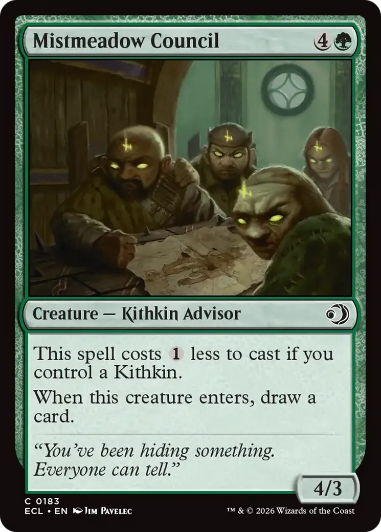 Mistmeadow Council — Lorwyn Eclipsed — Magic: The Gathering