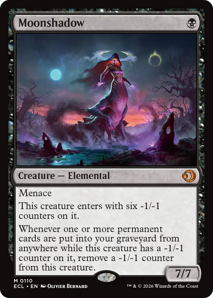Moonshadow — Lorwyn Eclipsed — Magic: The Gathering