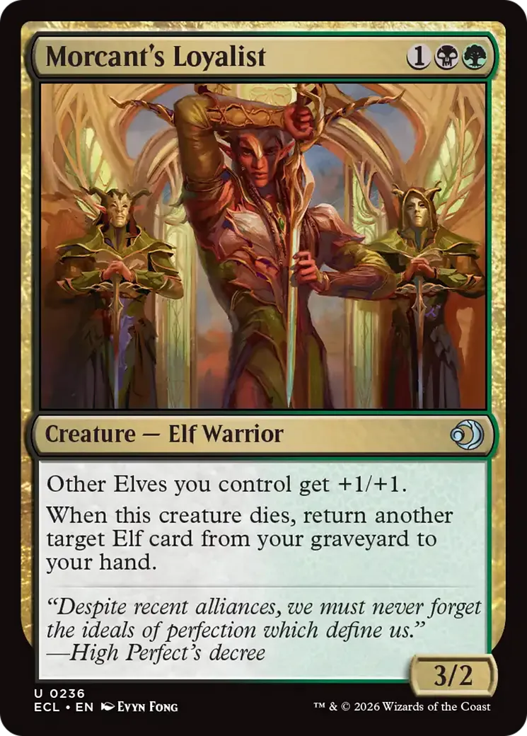 Morcant's Loyalist — Lorwyn Eclipsed — Magic: The Gathering