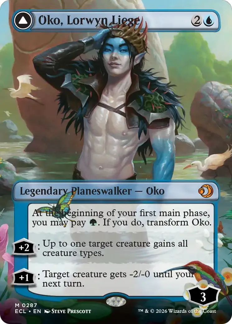 Oko, Lorwyn Liege // Oko, Shadowmoor Scion — Lorwyn Eclipsed — Magic: The Gathering