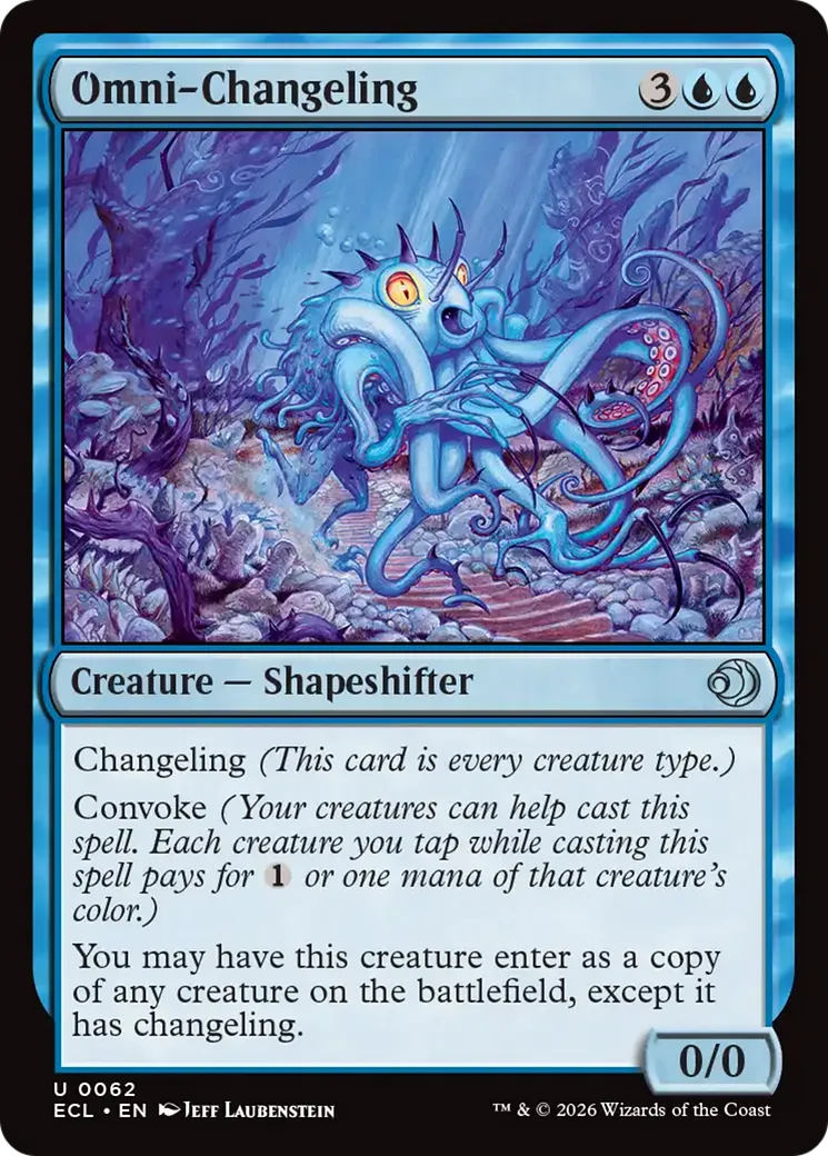 Omni-Changeling — Lorwyn Eclipsed — Magic: The Gathering