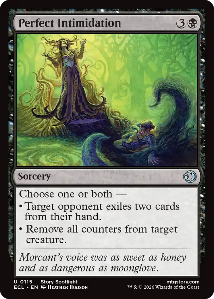 Intimidation parfaite — Lorwyn Eclipsed — Magic: The Gathering