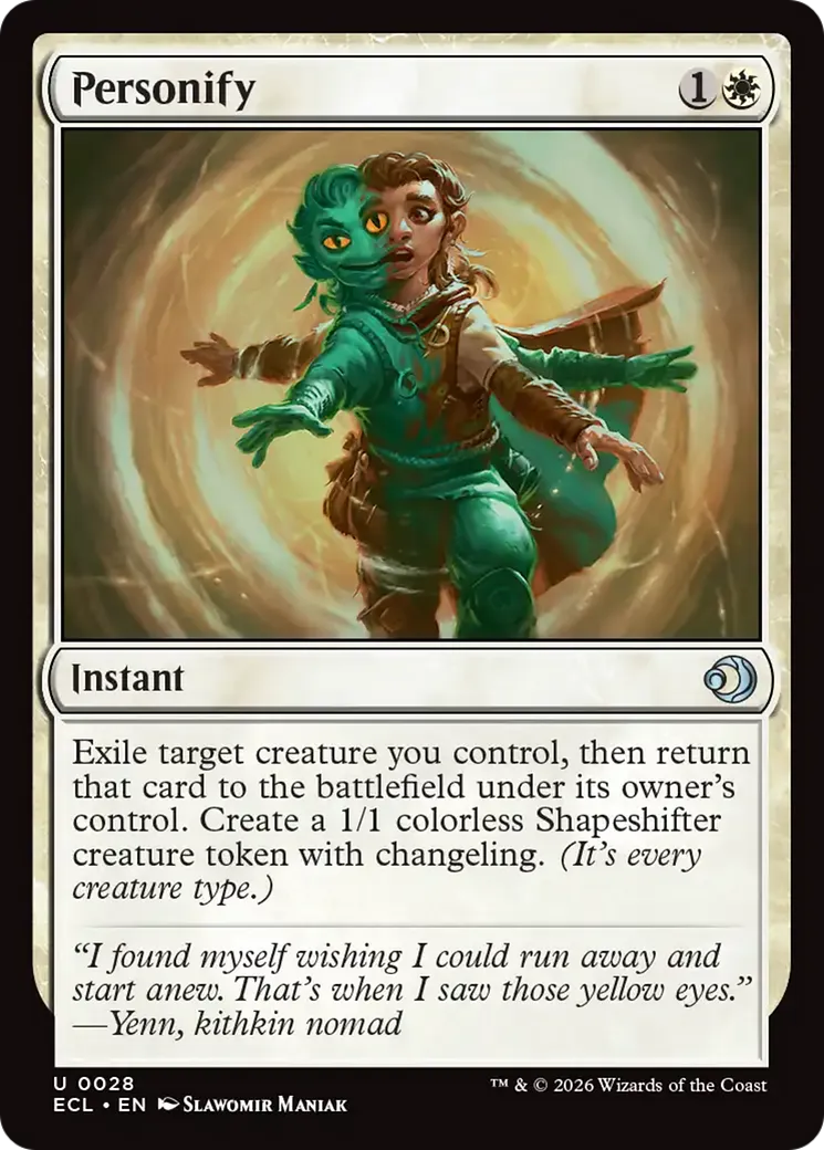 Personnifier — Lorwyn Eclipsed — Magic: The Gathering