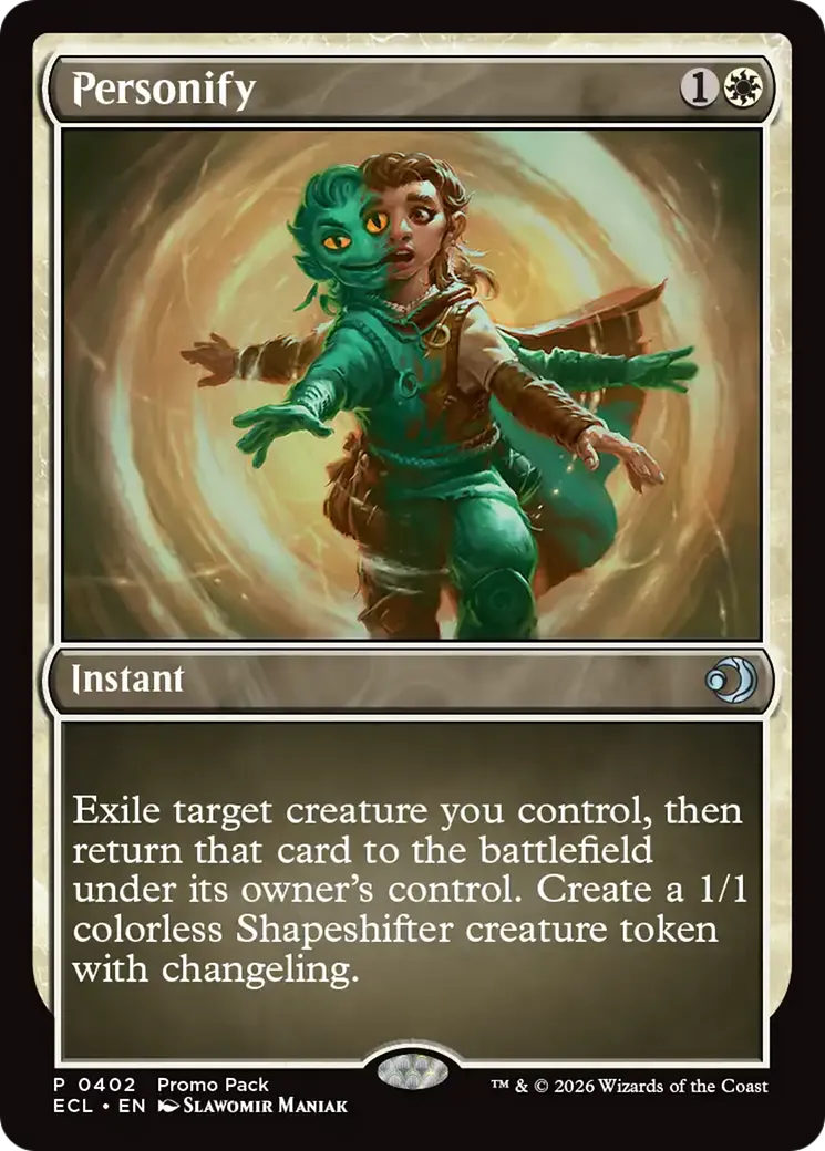 Personnifier — Lorwyn Eclipsed — Magic: The Gathering