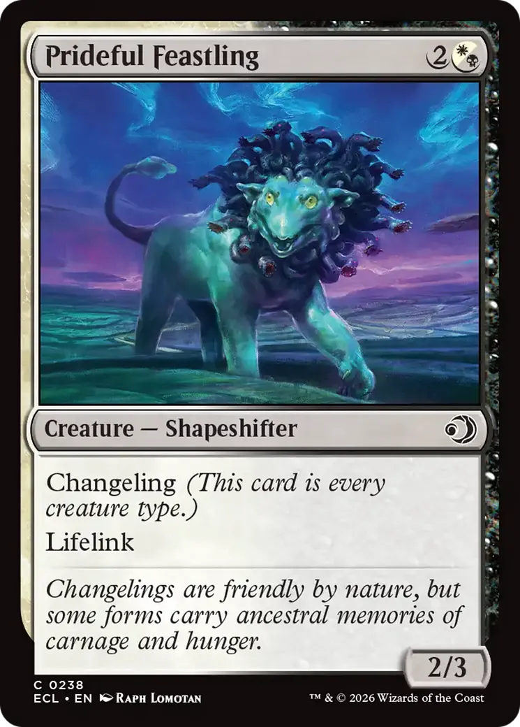Prideful Feastling — Lorwyn Eclipsed — Magic: The Gathering