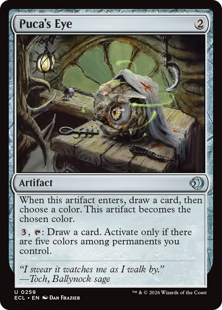 Puca's Eye — Lorwyn Eclipsed — Magic: The Gathering