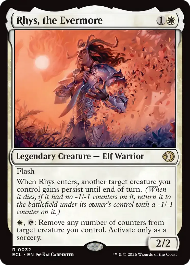 Rhys, l'Éternel — Lorwyn Eclipsed — Magic: The Gathering
