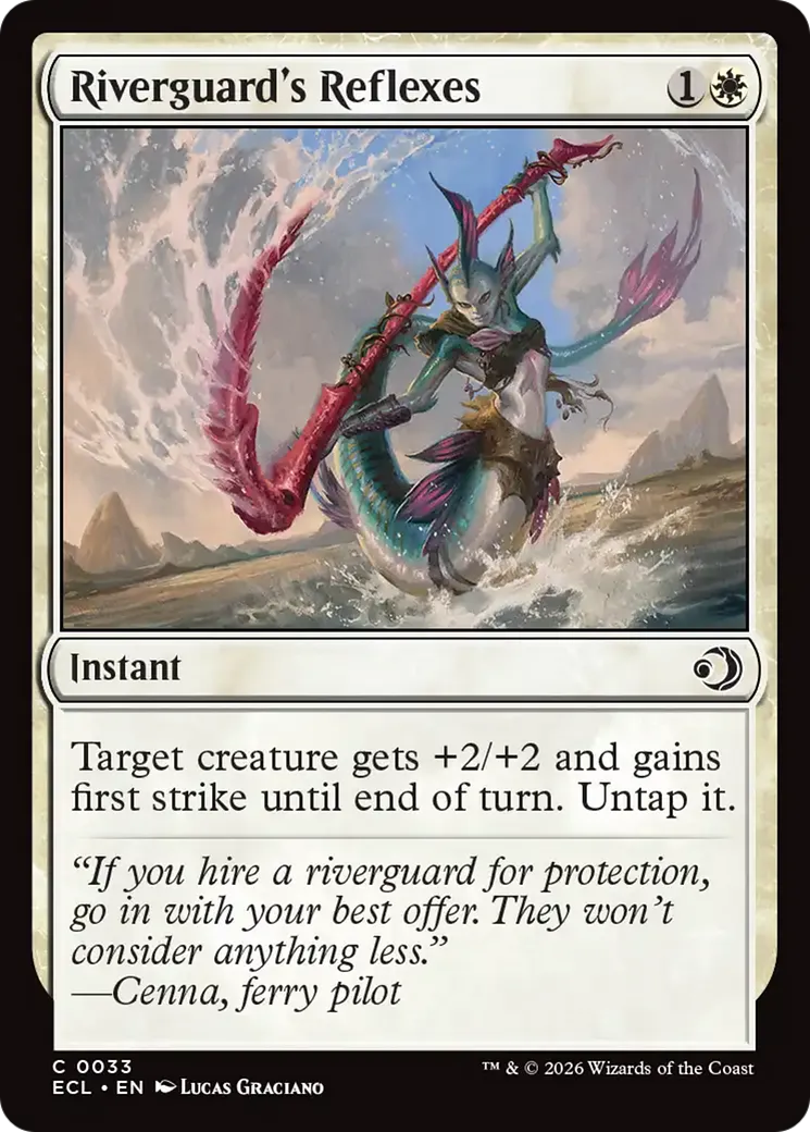 Réflexes de la garderivière — Lorwyn Eclipsed — Magic: The Gathering