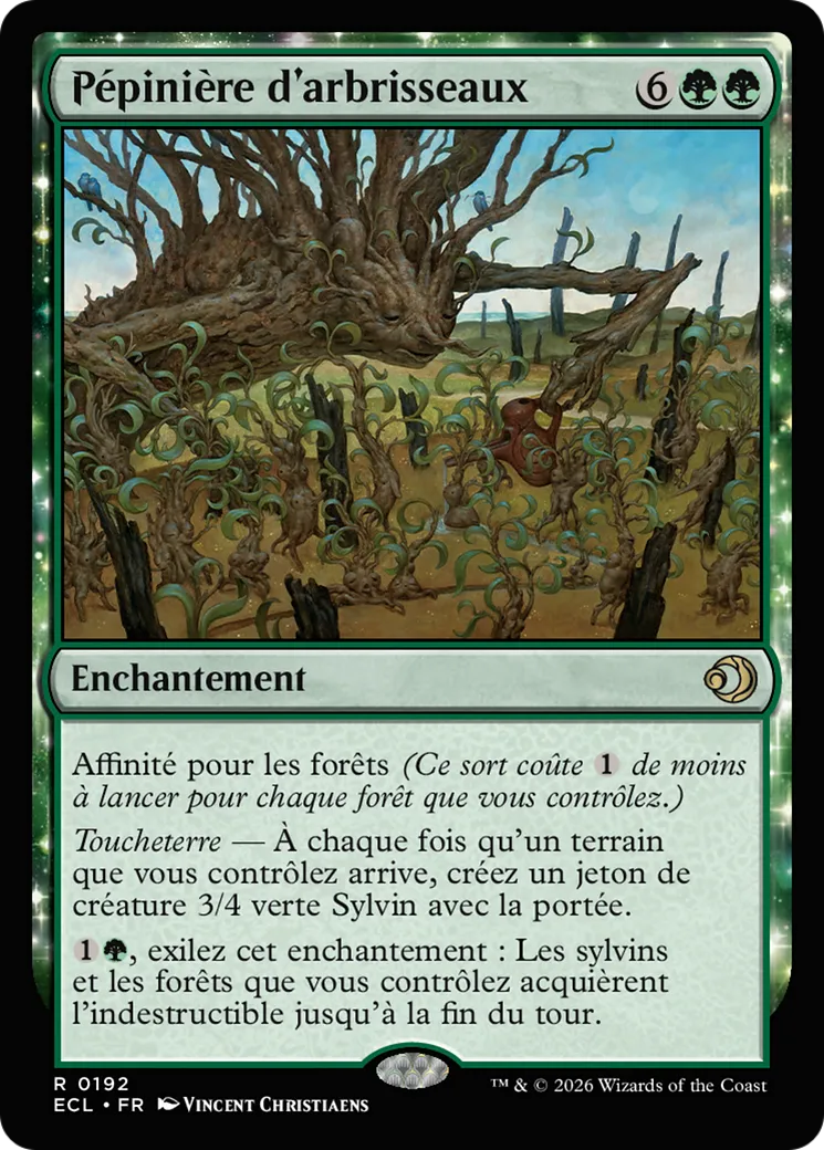 Pépinière d'arbrisseaux — Lorwyn Eclipsed — Magic: The Gathering