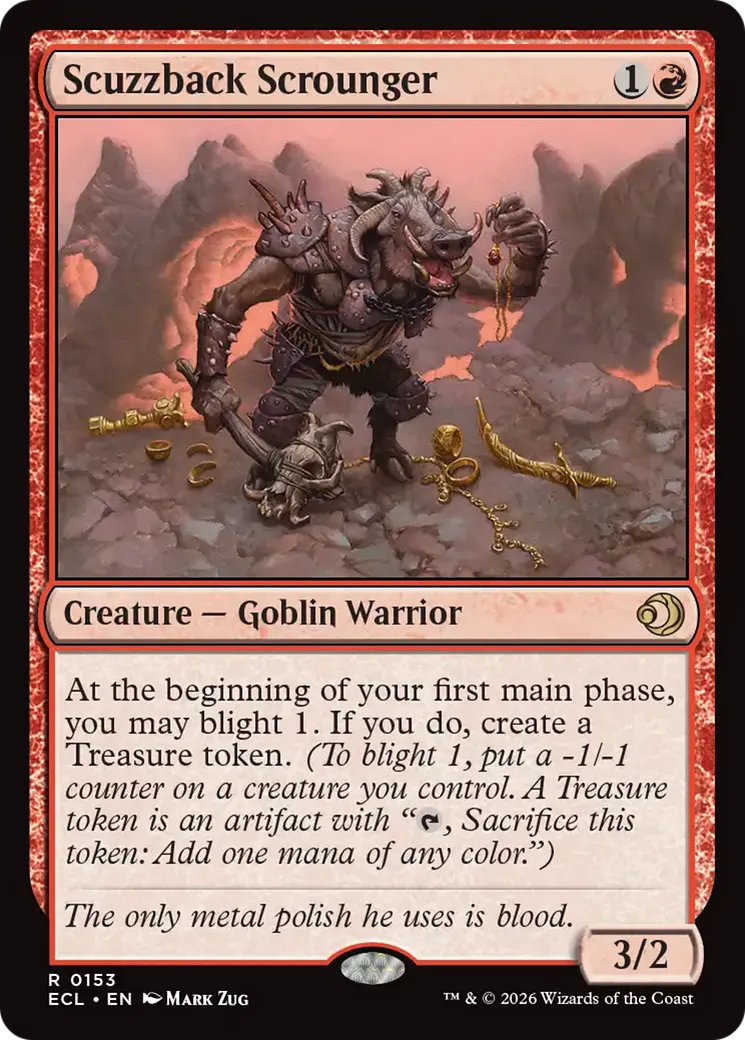 Scuzzback Scrounger — Lorwyn Eclipsed — Magic: The Gathering
