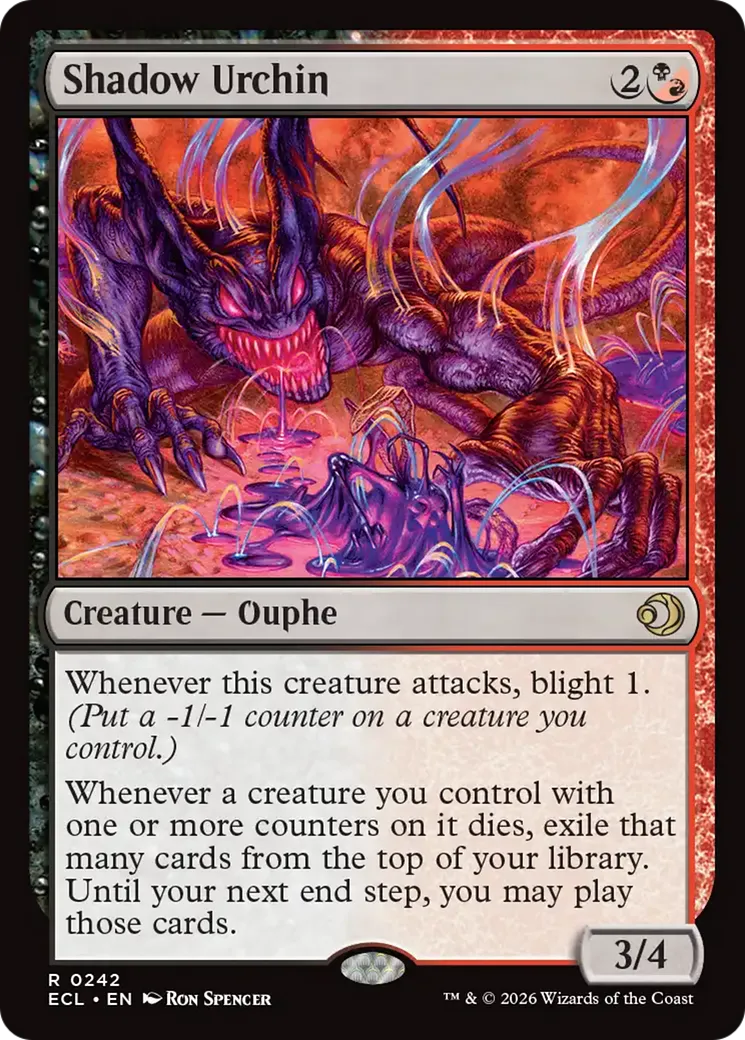 Galopin des ombres — Lorwyn Eclipsed — Magic: The Gathering