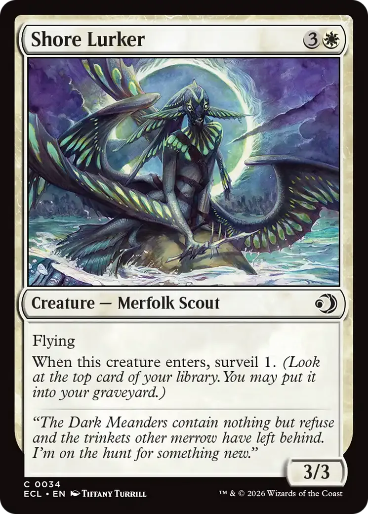 Shore Lurker — Lorwyn Eclipsed — Magic: The Gathering