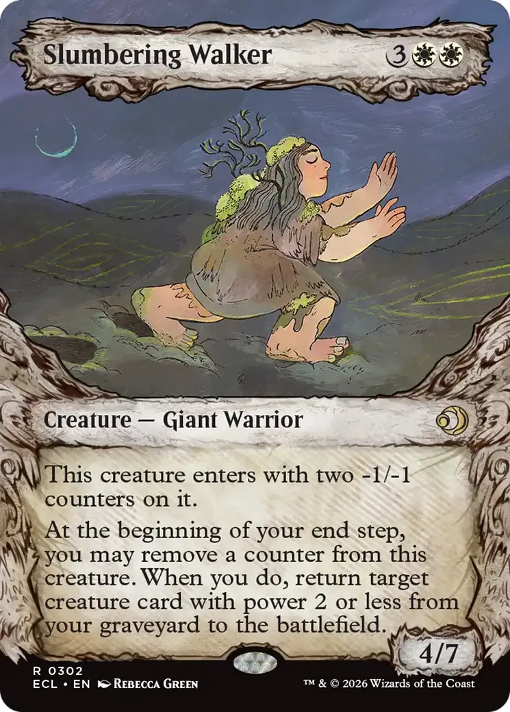 Slumbering Walker — Lorwyn Eclipsed — Magic: The Gathering