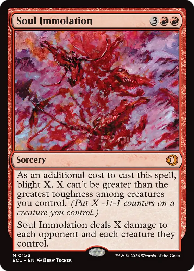 Soul Immolation — Lorwyn Eclipsed — Magic: The Gathering
