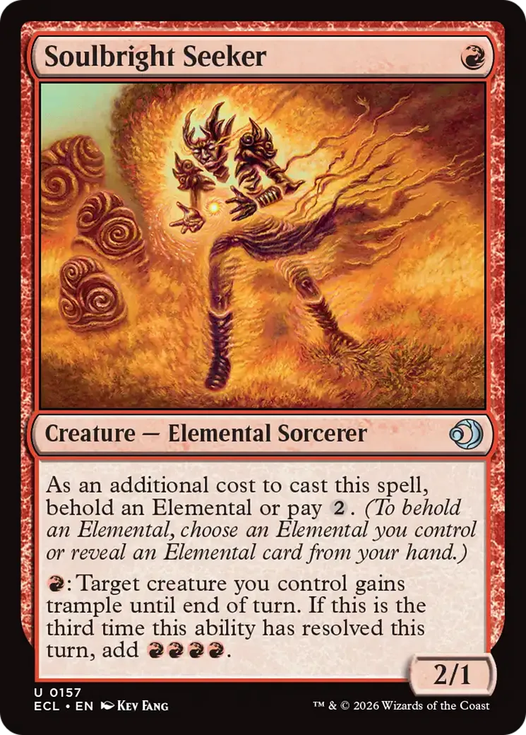 Soulbright Seeker — Lorwyn Eclipsed — Magic: The Gathering