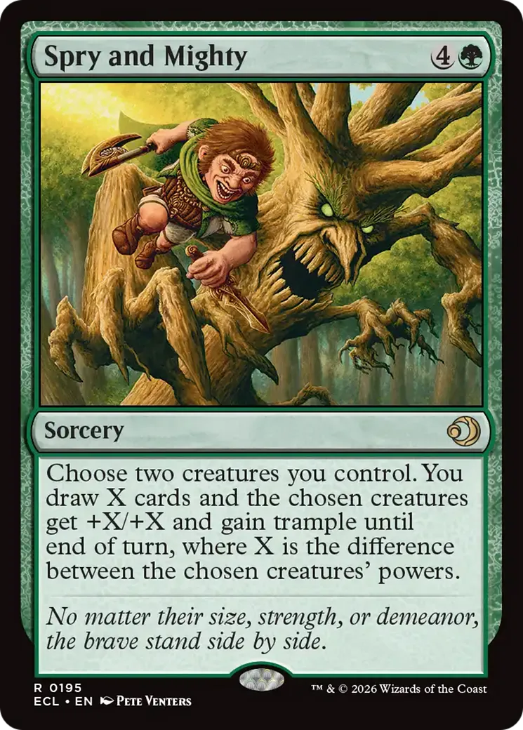 Spry and Mighty — Lorwyn Eclipsed — Magic: The Gathering