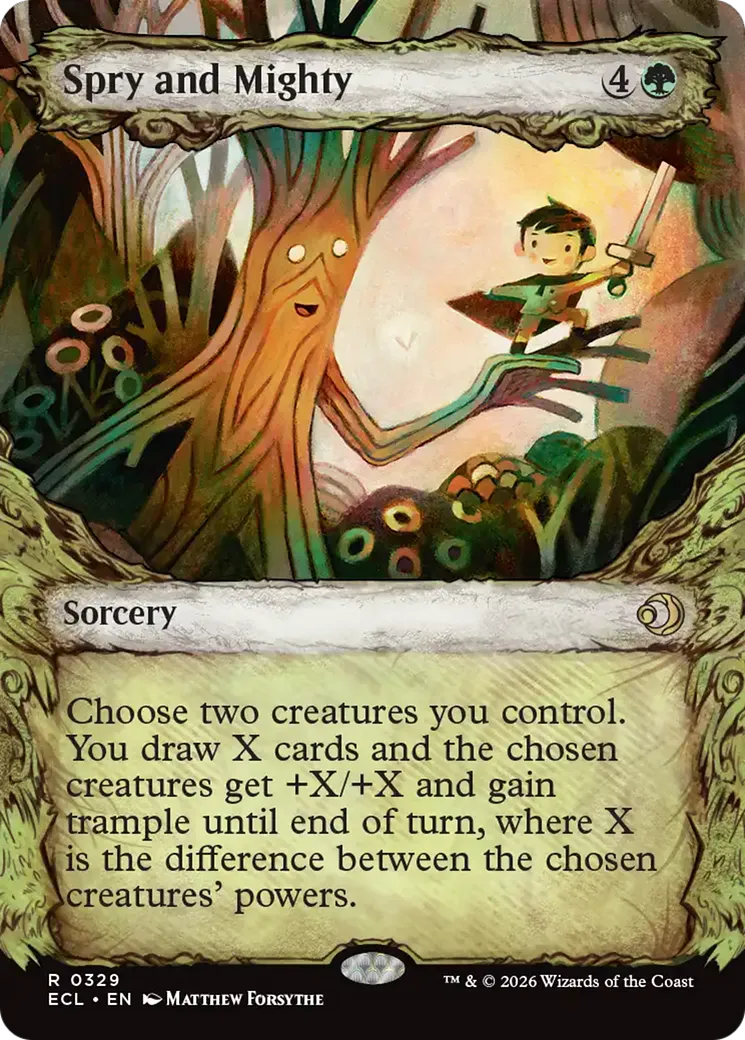 Spry and Mighty — Lorwyn Eclipsed — Magic: The Gathering