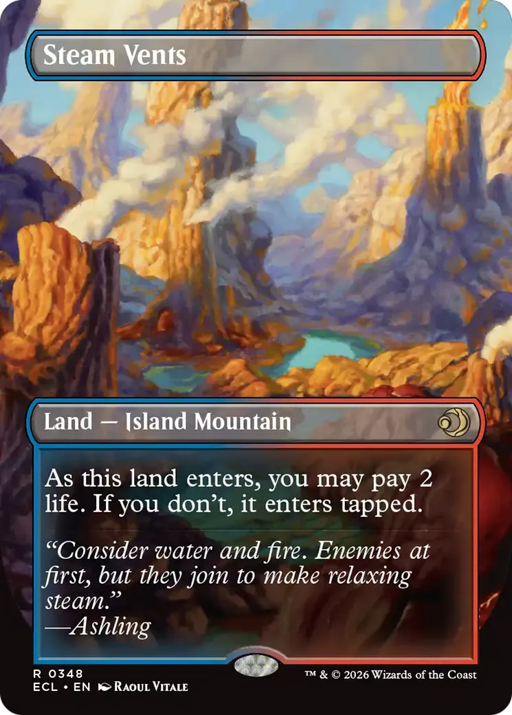 Steam Vents — Lorwyn Eclipsed — Magic: The Gathering