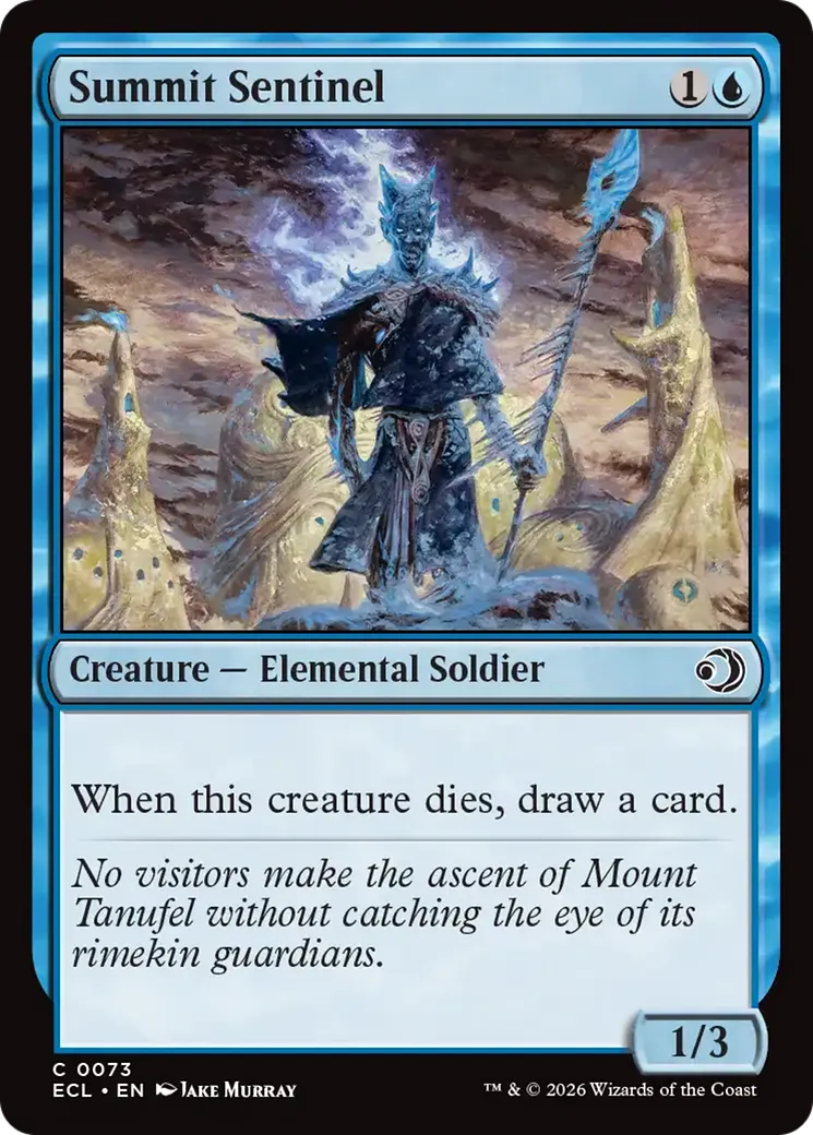 Sentinelle des sommets — Lorwyn Eclipsed — Magic: The Gathering