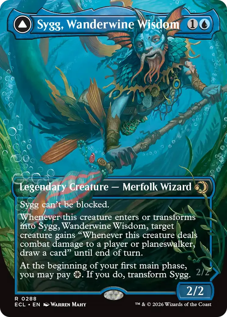 Sygg, Wanderwine Wisdom // Sygg, Wanderbrine Shield — Lorwyn Eclipsed — Magic: The Gathering